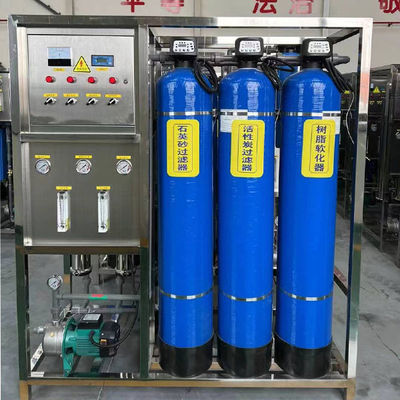 0.25T سه تانک از تجهیزات آسموز معکوس برای تصفیه آب صنعتی و دیونیزه