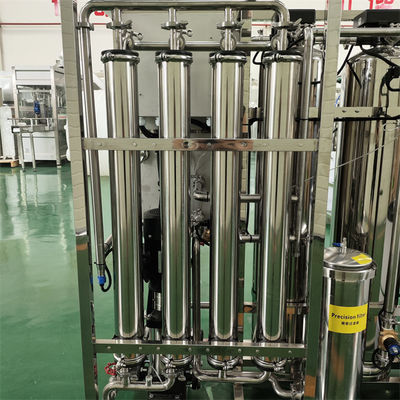 سیستم تصفیه آب از طریق آسموز معکوس با آب نرم کننده پمپ ظرف فشار برای مزارع رستوران ها هتل های خرده فروشی