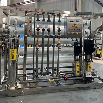 بازرسی تصویری دو مرحله ای ارائه شده 4 تن دستگاه ترشح آب از طریق آسموز معکوس