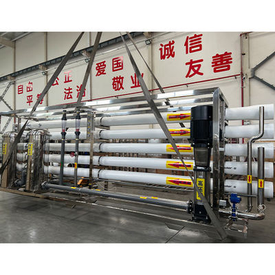 30 تن واحد مرحله از تجهیزات اسموز معکوس برای تجاری