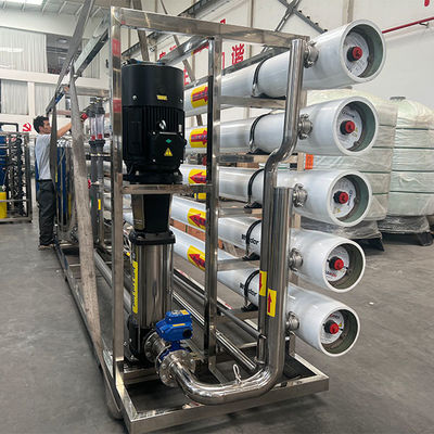 سیستم تصفیه آب از فولاد ضد زنگ سازگار با محیط زیست برای سیستم آسموز معکوس
