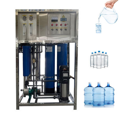 0.5 تن تجهیزات تصفیه آب از طریق آسموز معکوس با سیستم پیش ترسم